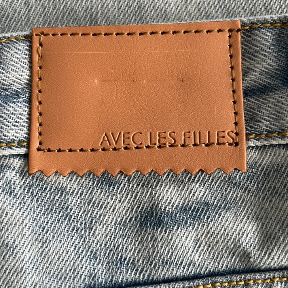 NWT Avec Les Filles Women’s Light Wash Jeans Sz 31 - Picture 8 of 11